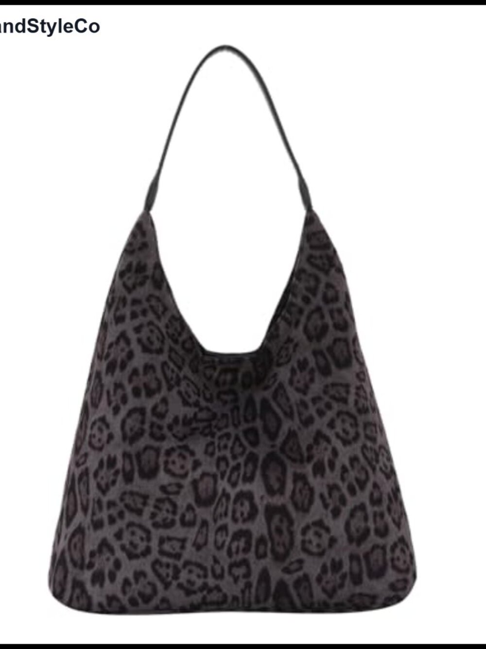 Faux Suede Leather Tote Bag Large Hobo Shoulder Satchel Everyday Purse